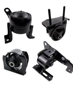 Conjunto de 4 soportes de motor y -Negro