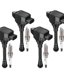 Paquete de 4 Bobinas de Encendido UF708 y 4 Bujías de
