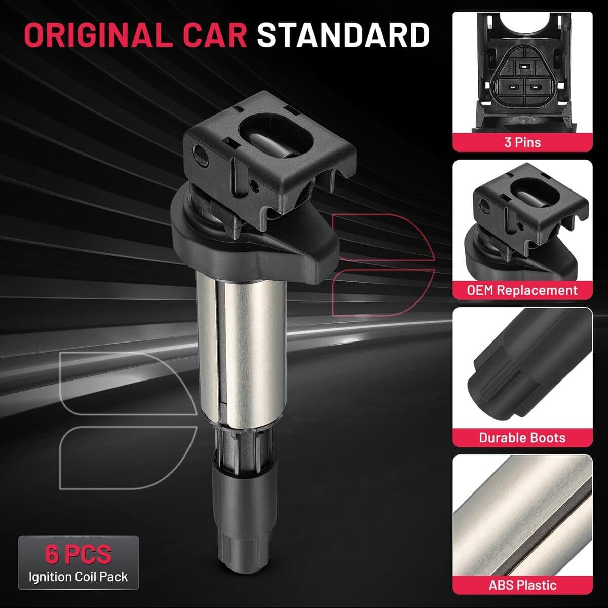 Paquetes de bobinas de encendido BDFHYK Compatible con BMW - Imagen 5