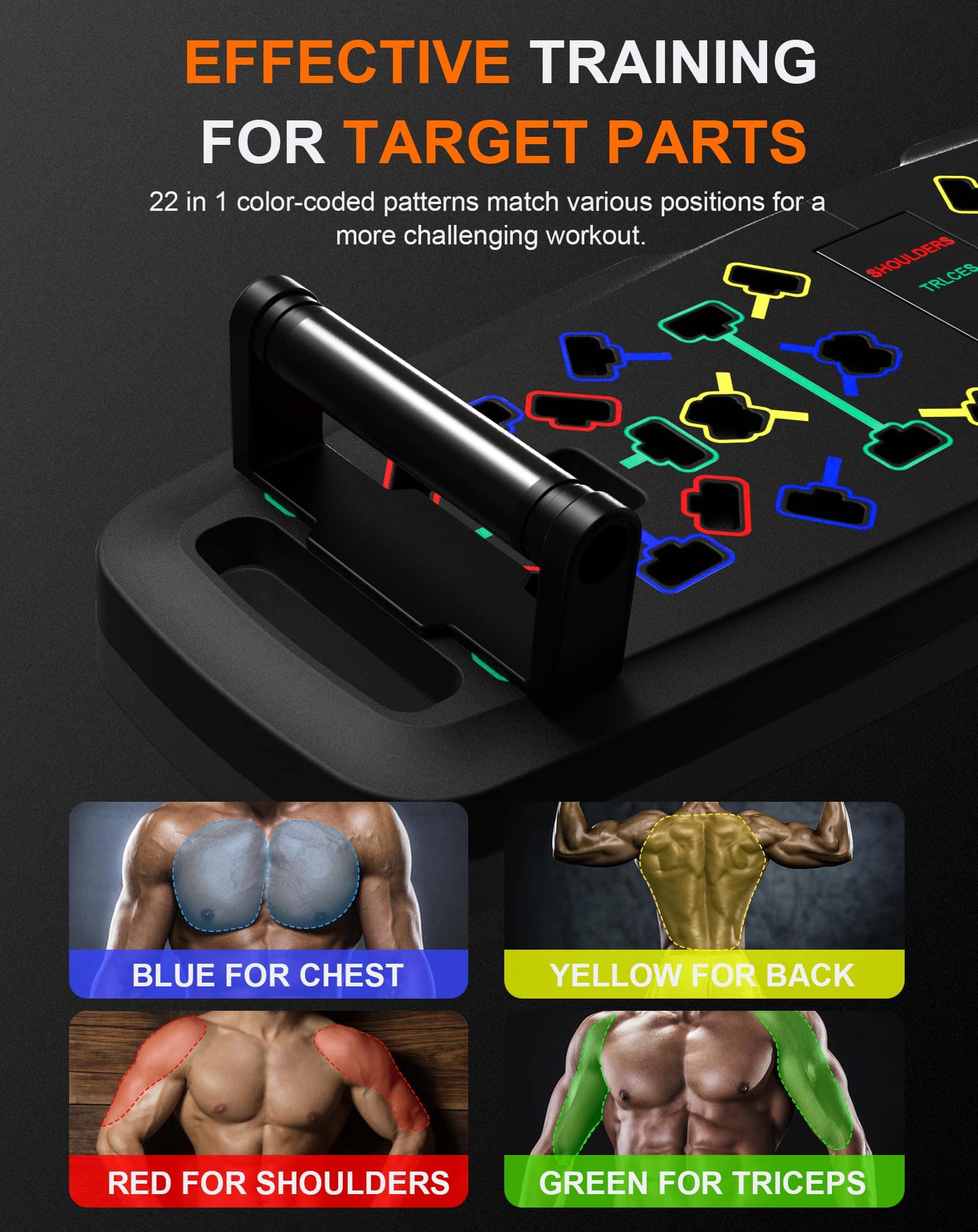 Hinsarcd 36IN1 Equipo de Ejercicio Portátil, Tabla de - Imagen 6