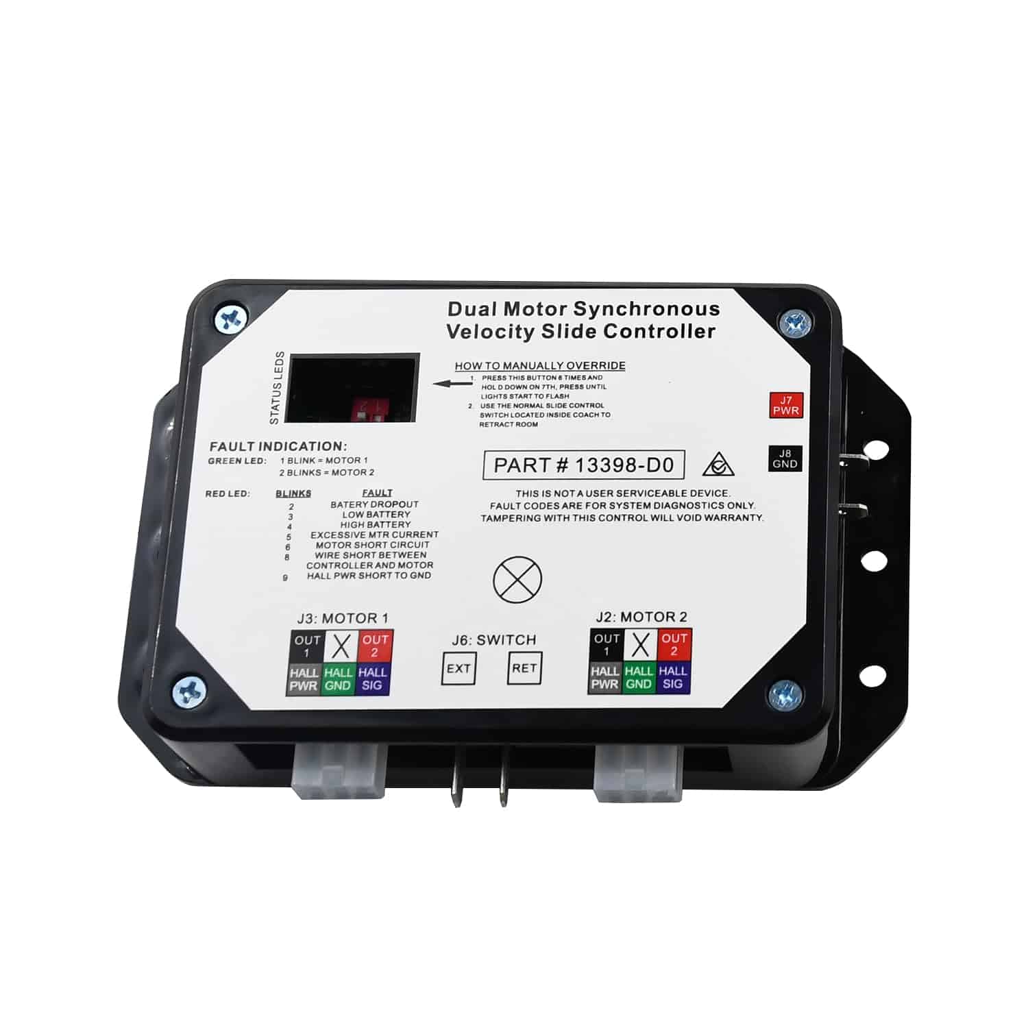 13398-DO Controlador de Diapositiva de Doble Motor