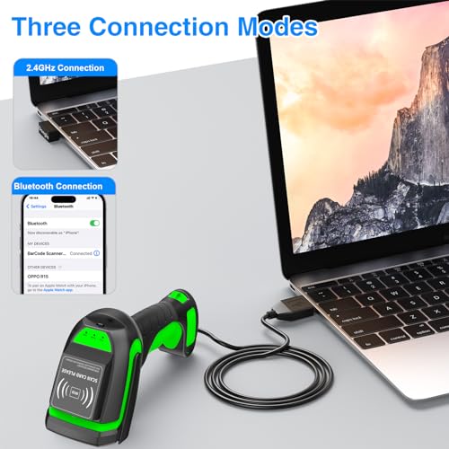 Lector de Códigos de Barras RFID Inalámbrico Symcode, - Imagen 6