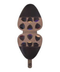 Estuche para Púas de Guitarra con 12 Ranuras, Soporte para