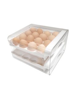 DELCGU Dispensador de Huevos, Porta Huevos para