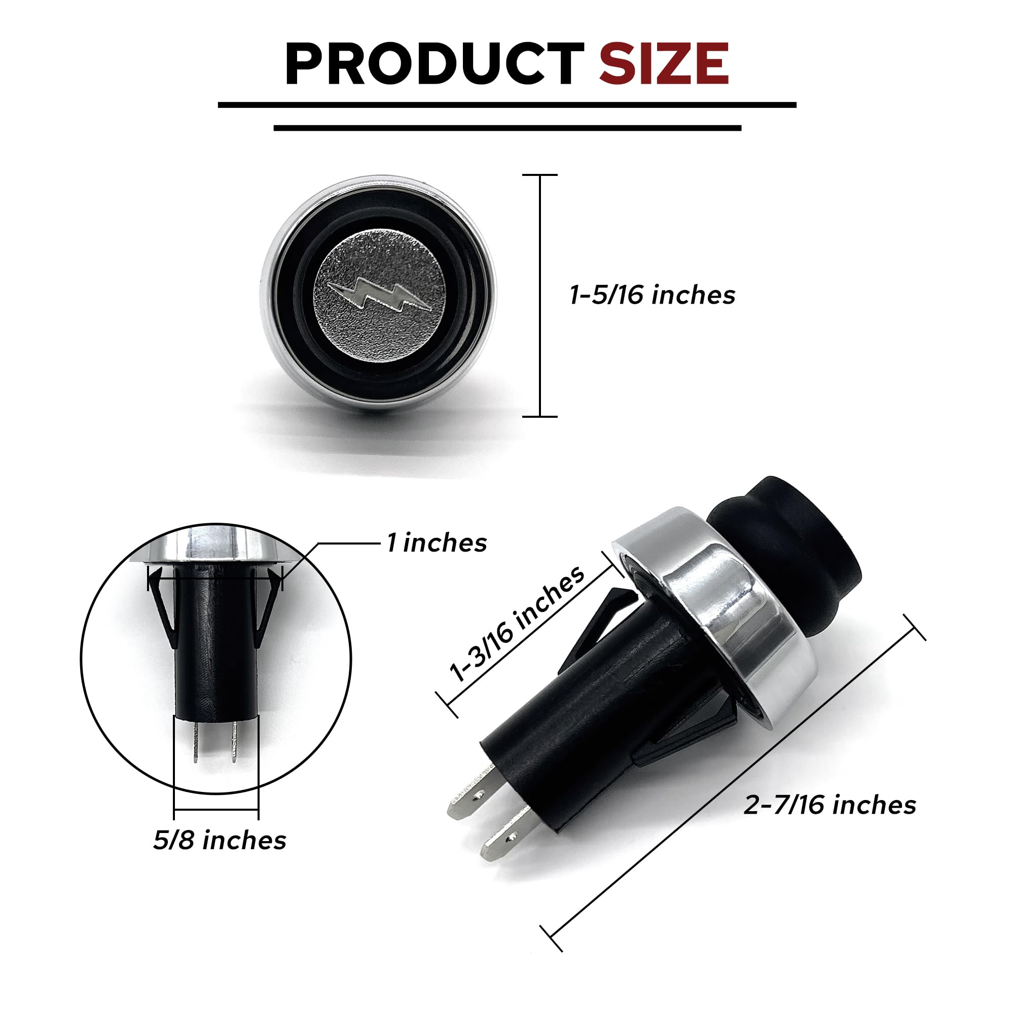 66220 Interruptor de Encendido 2 Piezas para Weber GS4, - Imagen 4