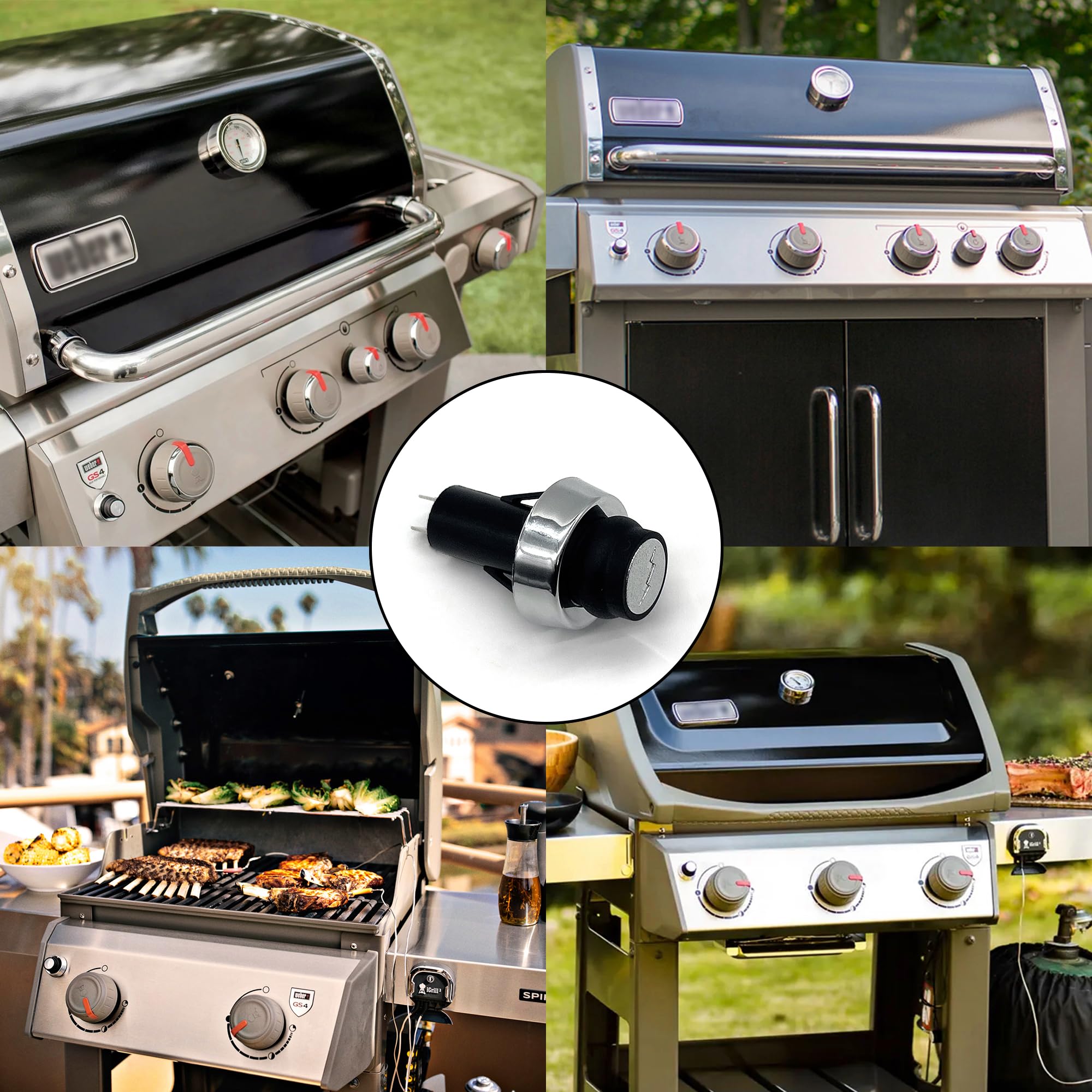 66220 Interruptor de Encendido 2 Piezas para Weber GS4, - Imagen 8