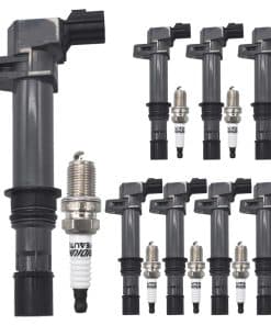 Juego de 8 bobinas de encendido UF270 56028138AD y bujías