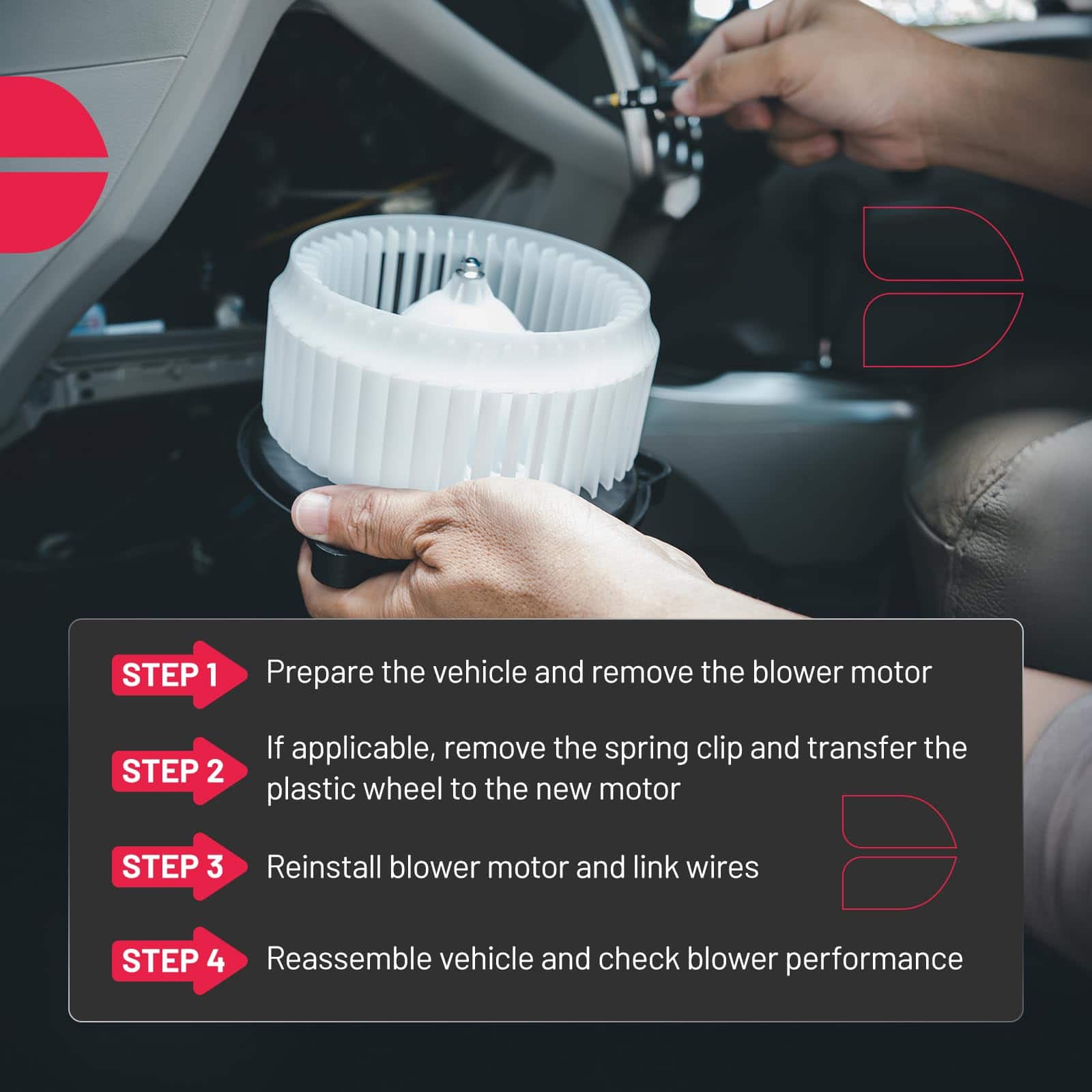 Ventilador del motor del calentador BDFHYK AC 700230 - Imagen 7