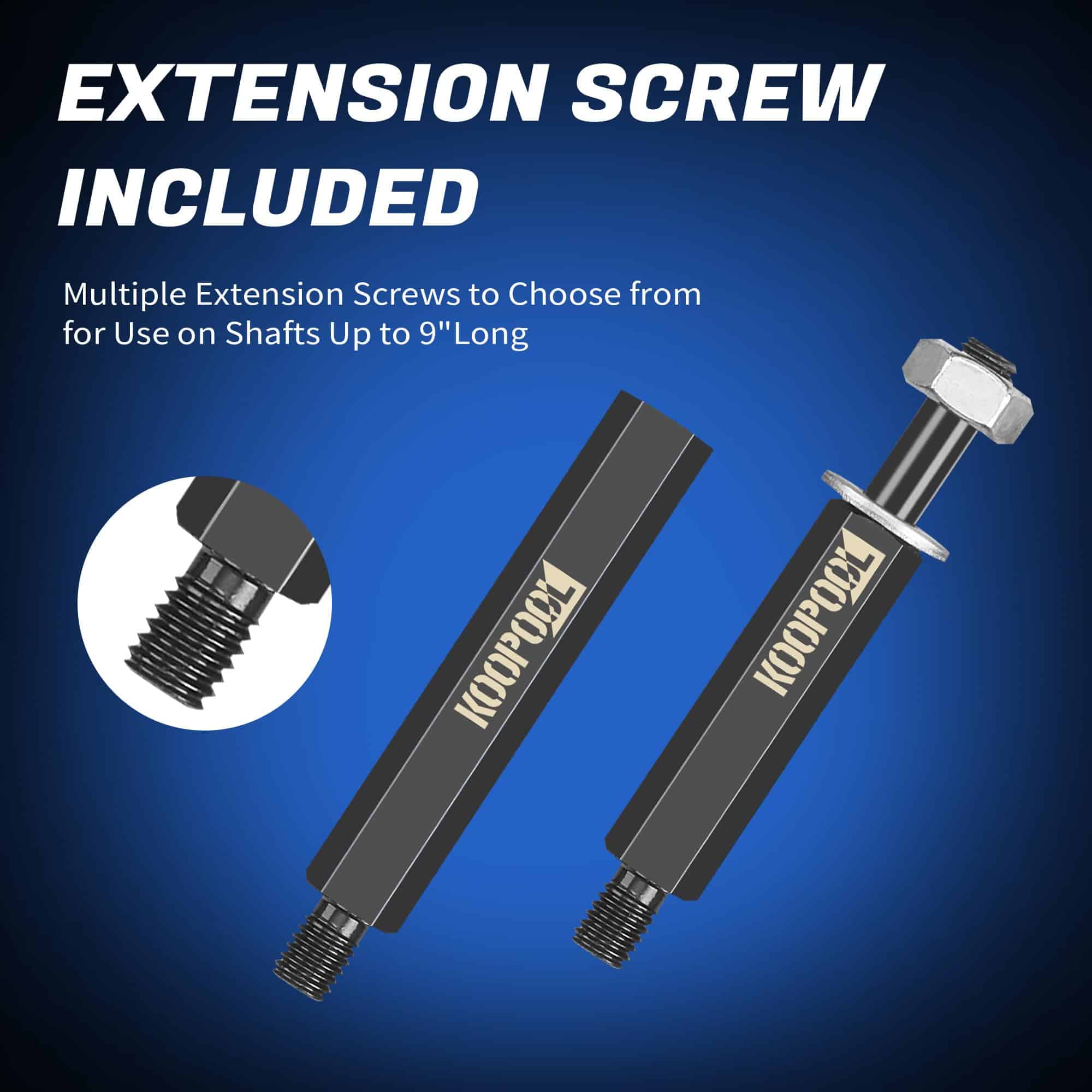 Kit de Extractor y Separador de Rodamientos KOOPOOL, Juego - Imagen 5