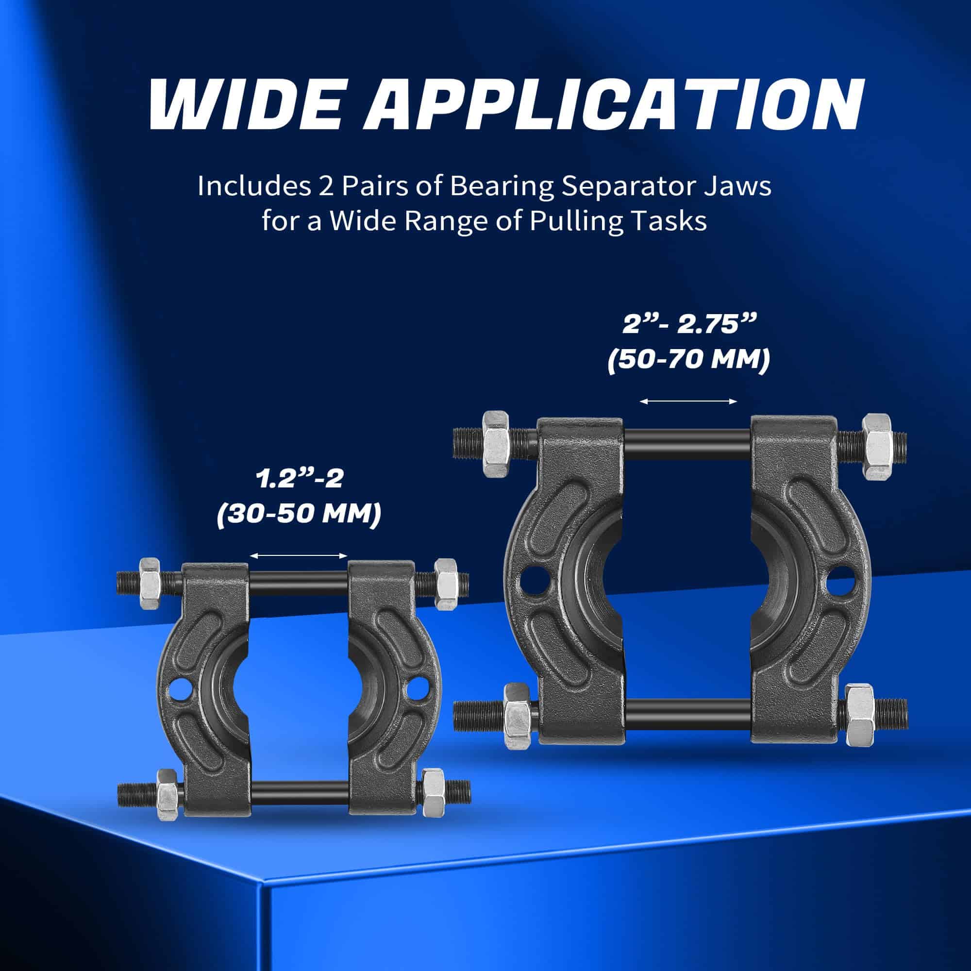 Kit de Extractor y Separador de Rodamientos KOOPOOL, Juego - Imagen 4