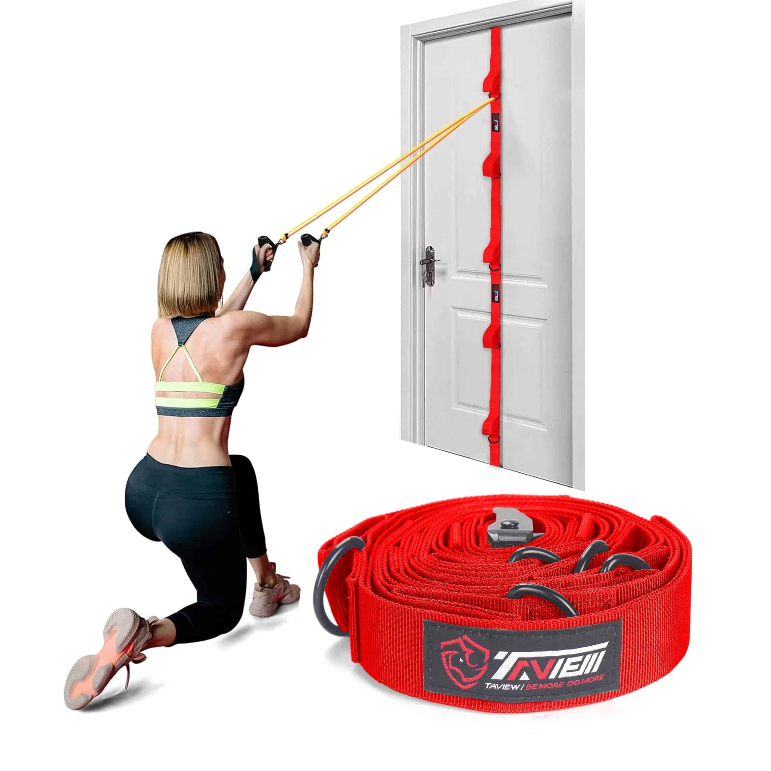 Correa de Anclaje para Puertas para Ejercicios con Bandas