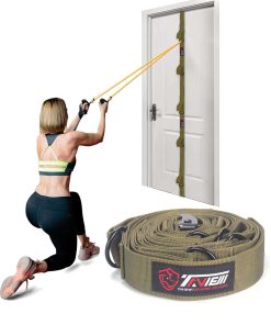 Correa de Anclaje para Puerta para Ejercicios -Verde