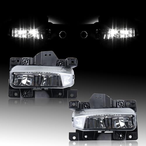 Conjunto de luces antiniebla LED AOKAILI con soporte de - Imagen 3