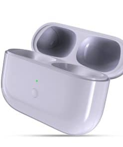 Estuche de carga inalámbrica compatible con -Blanco