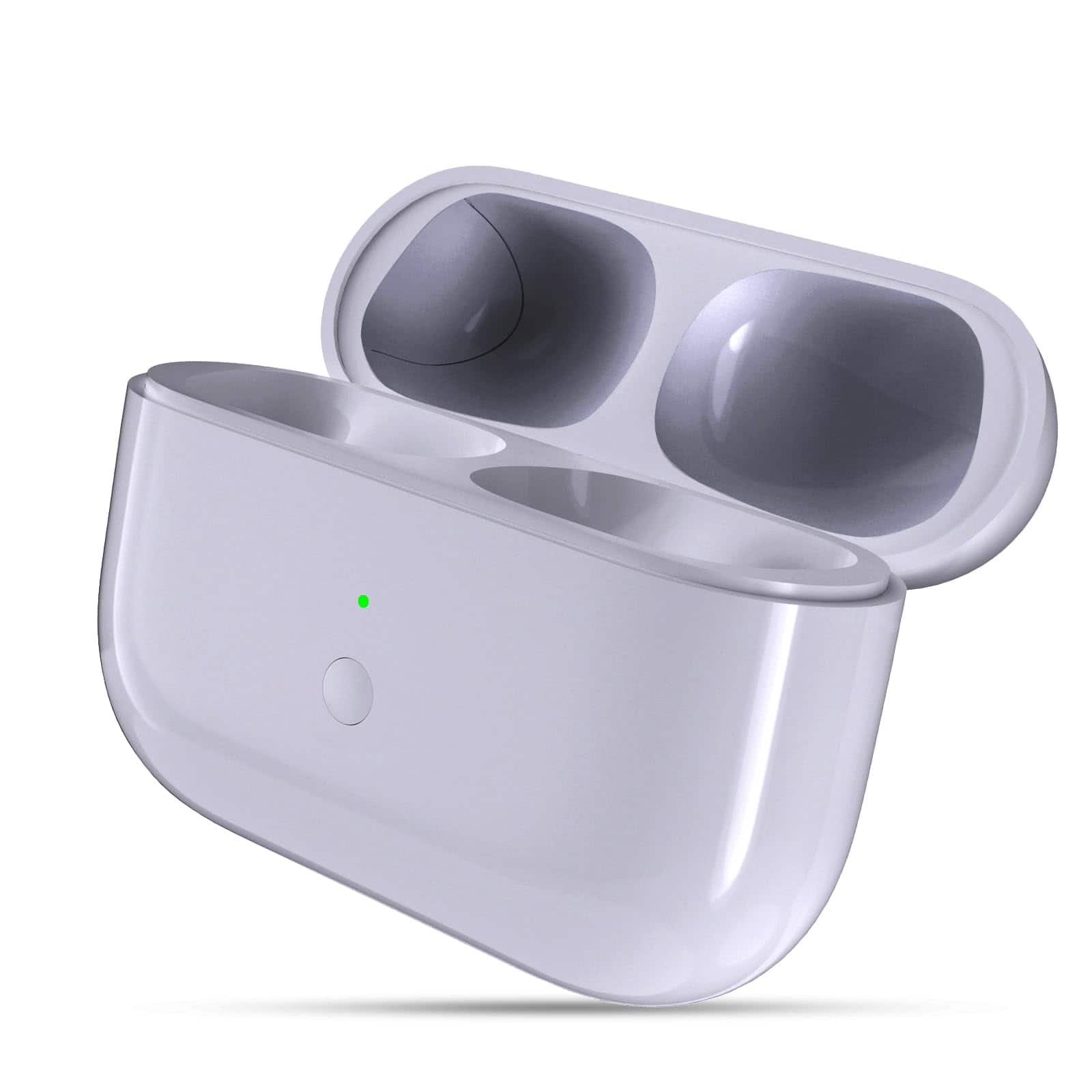 Estuche de carga inalámbrica compatible con -Blanco