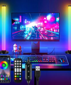 Barra de Luces LED HOUHUI de 360�, 2x16.5 Pulgadas Barras