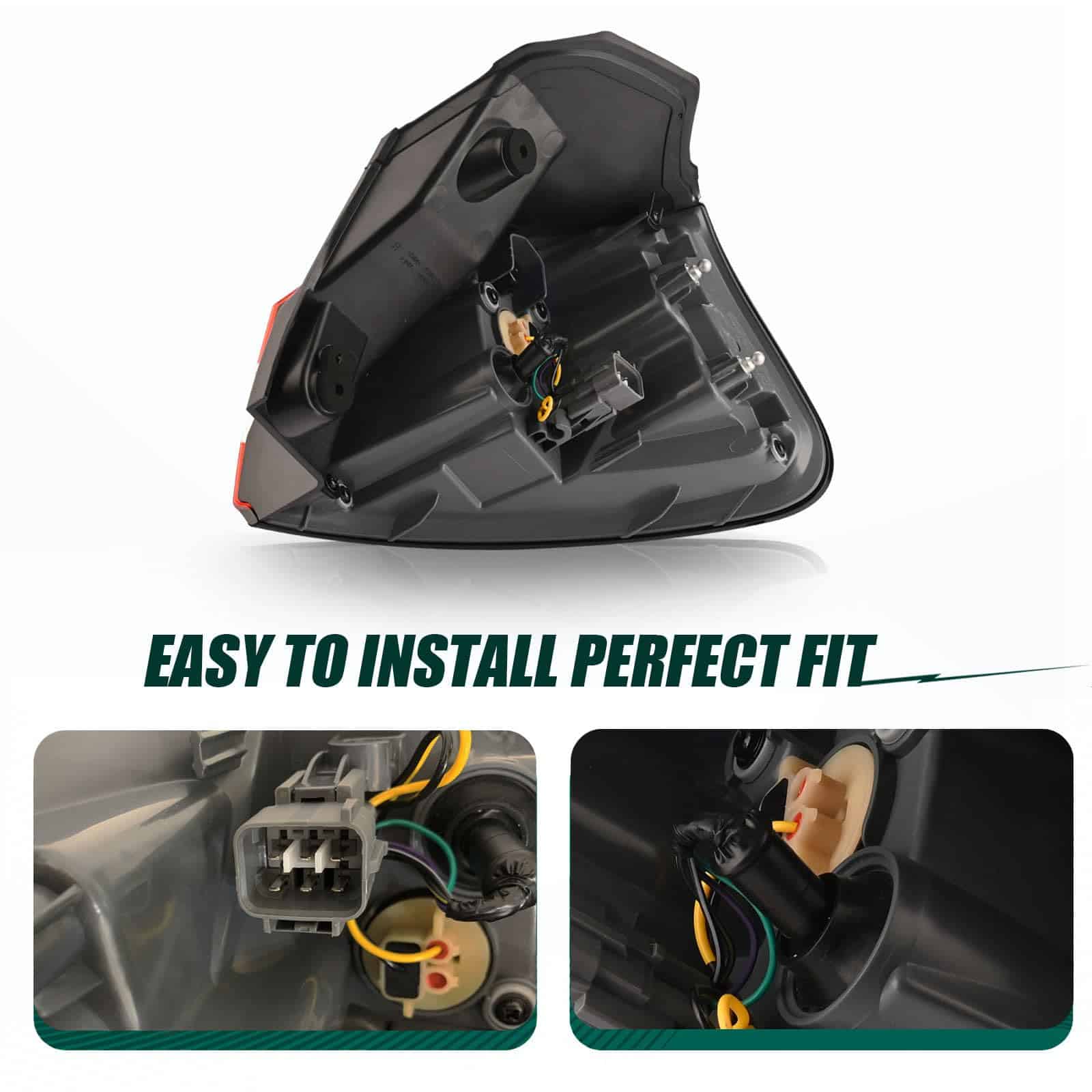 LIULANGXY Conjunto de luz trasera compatible con 2014 2015 - Imagen 4