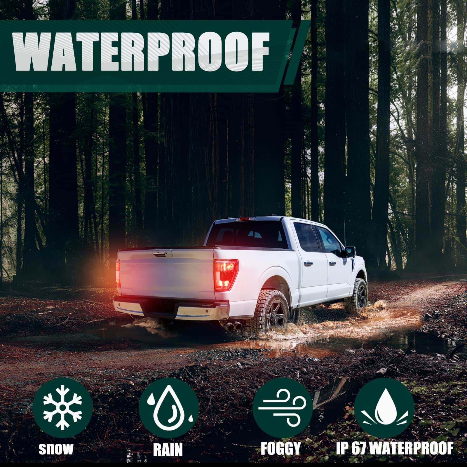 Ensamblaje de luz trasera con puntos ciegos compatible con - Imagen 8