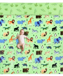 Tapete de juegos para bebé Wildkin - Grande Impermeable y
