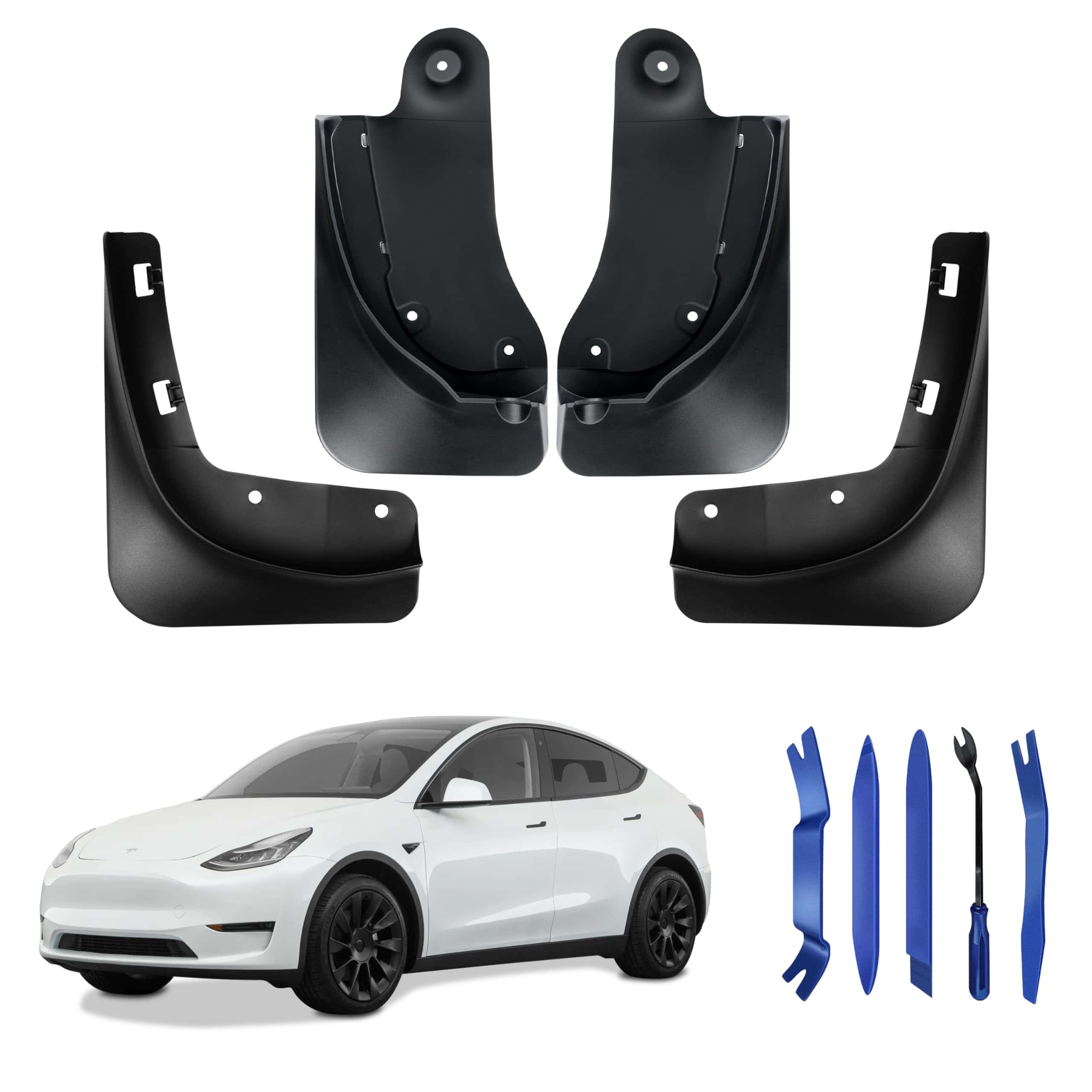 MARYSINO Mejorados Guardabarros para Tesla Model Y 2024