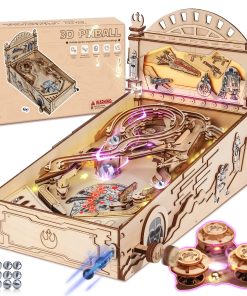 Kits de Máquina de Pinball en Miniatura DIY, Rompecabezas