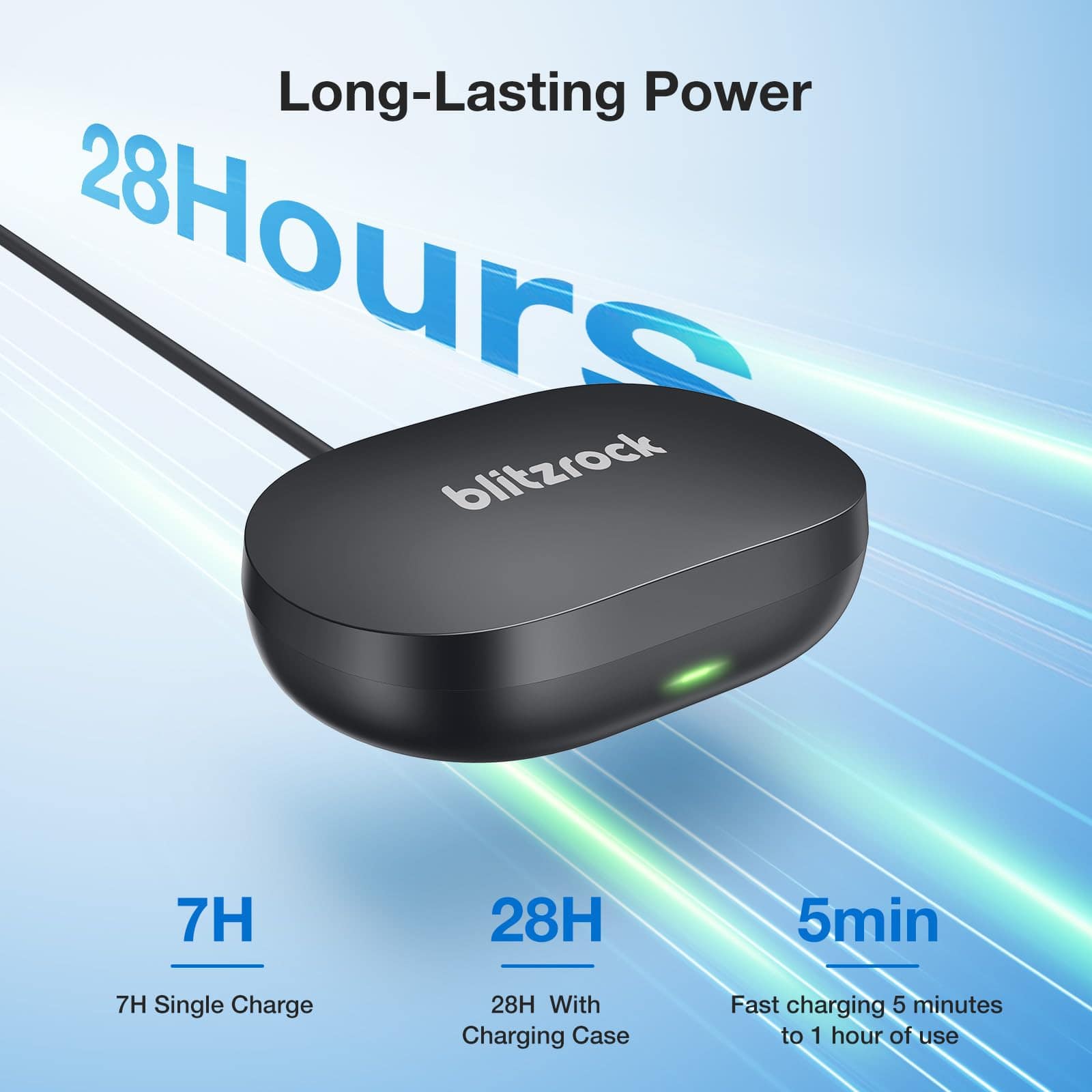 Audífonos Inalámbricos de Oído Abierto Ultra Ligeros, - Imagen 9