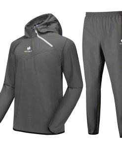 Traje de Sauna HOTSUIT para Hombre Sudadera y -Gris Oscuro