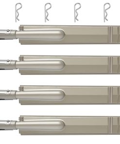 Nuevo Set de 4 Quemadores de Parrilla de Acero Inoxidable