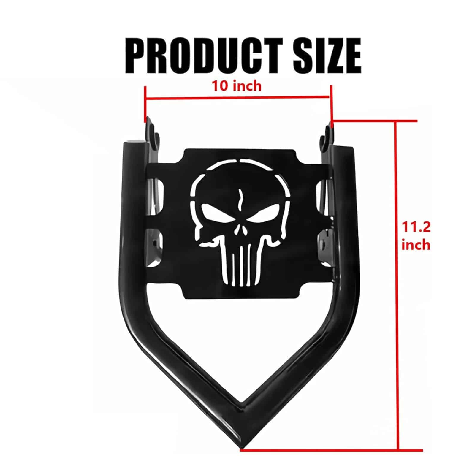 VPZMT Soporte de Equipaje Desmontable para Harley Street - Imagen 5