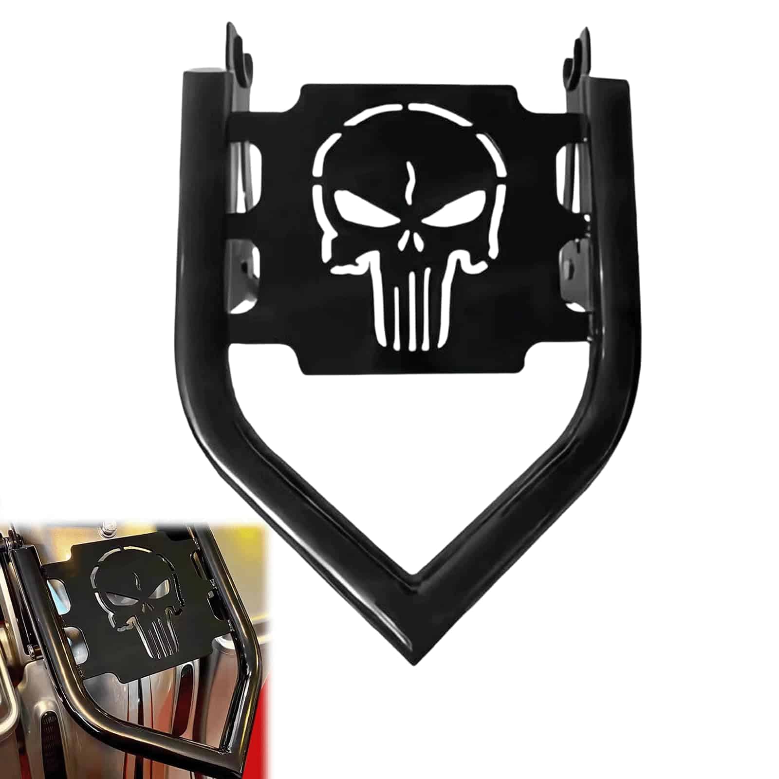 VPZMT Soporte de Equipaje Desmontable para Harley Street