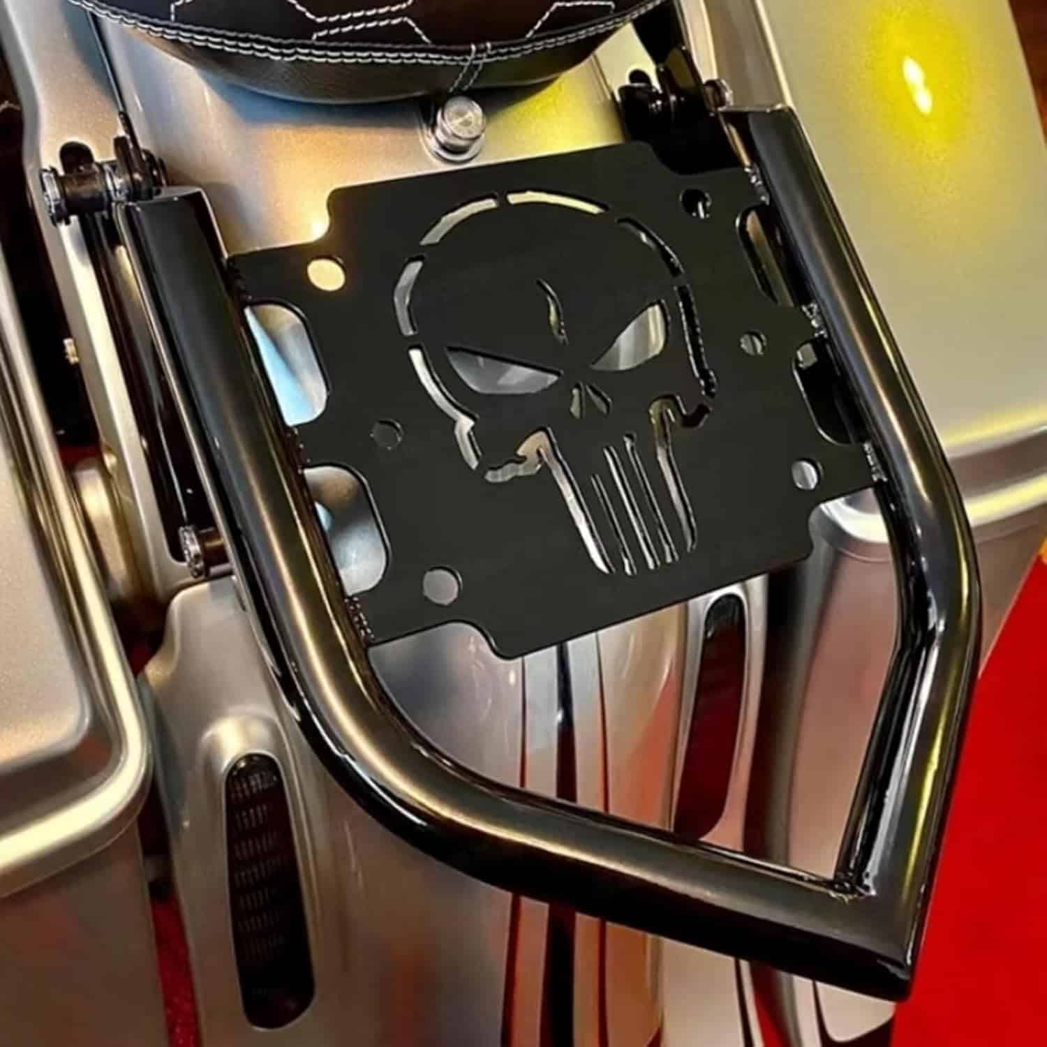 VPZMT Soporte de Equipaje Desmontable para Harley Street - Imagen 8