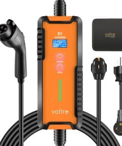 Cargador de Nivel 1 y 2 para Tesla y EVs Voltre M2 | Cable