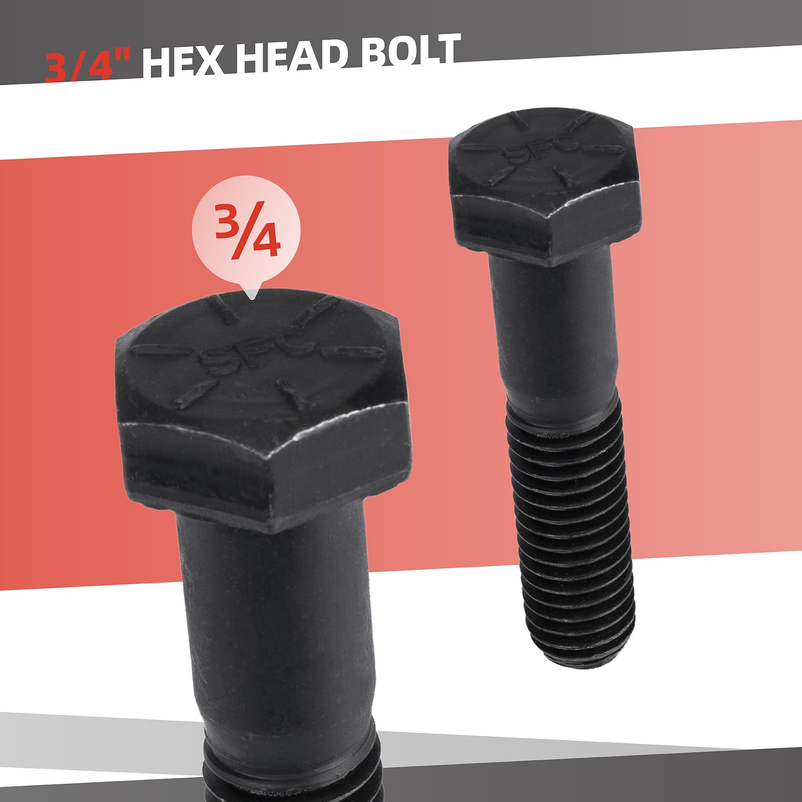 10 Pack de Pernos y Abrazaderas para Ruedas de Remolque - Imagen 5