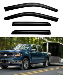 EIUHMOU Deflectores de Ventanas para Ford F150 Super Duty