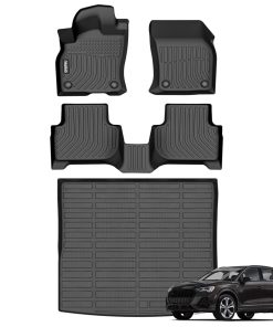 Juego de Tapetes para Pisos y Maletero Wailtnb para Audi Q3