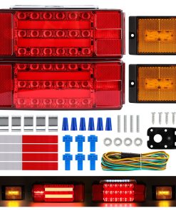 Juego de Luces LED Sumergibles para Remolque METOWARE 12V,