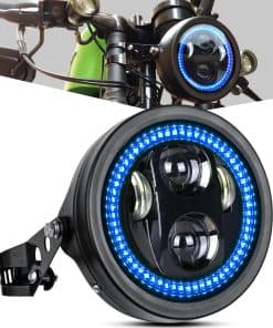Faros Delanteros LED de 5-3/4 5.75" para Motocicleta con