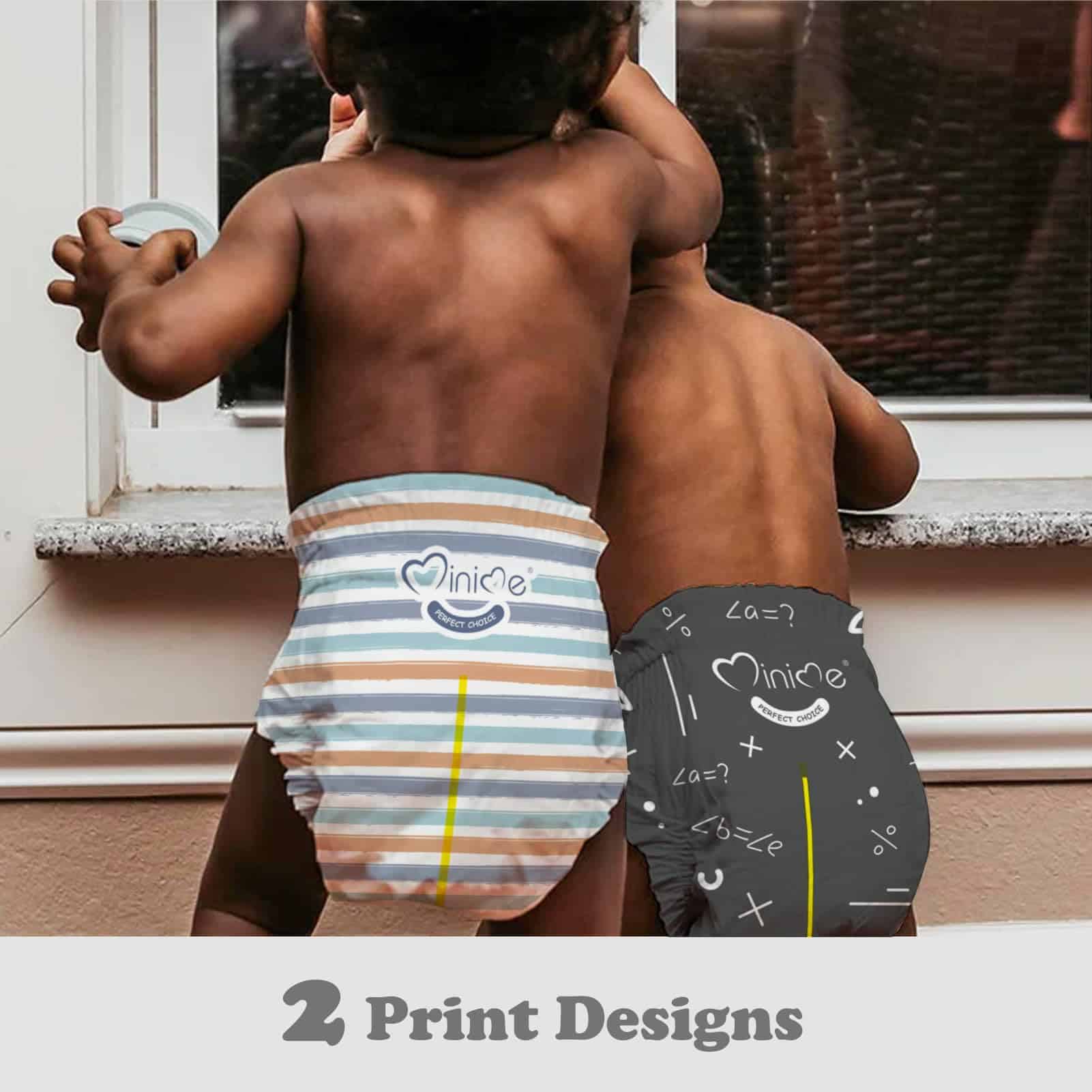 Pañales para Bebé Minime - Talla 4 (22-33 lbs), Grande, 76 - Imagen 5