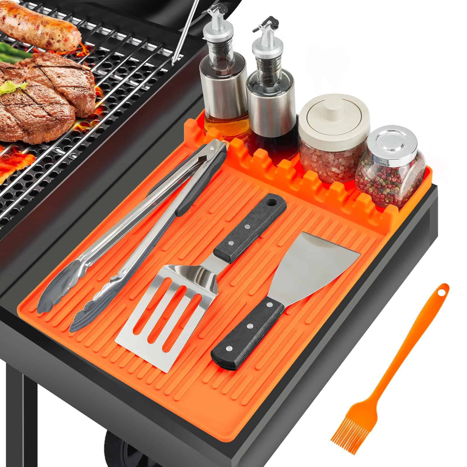 Tapete de Silicona TRZZ para Parrilla Blackstone, Descanso