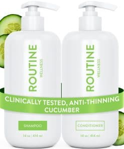 Set de champú y acondicionador anti-adelgazamiento Routine