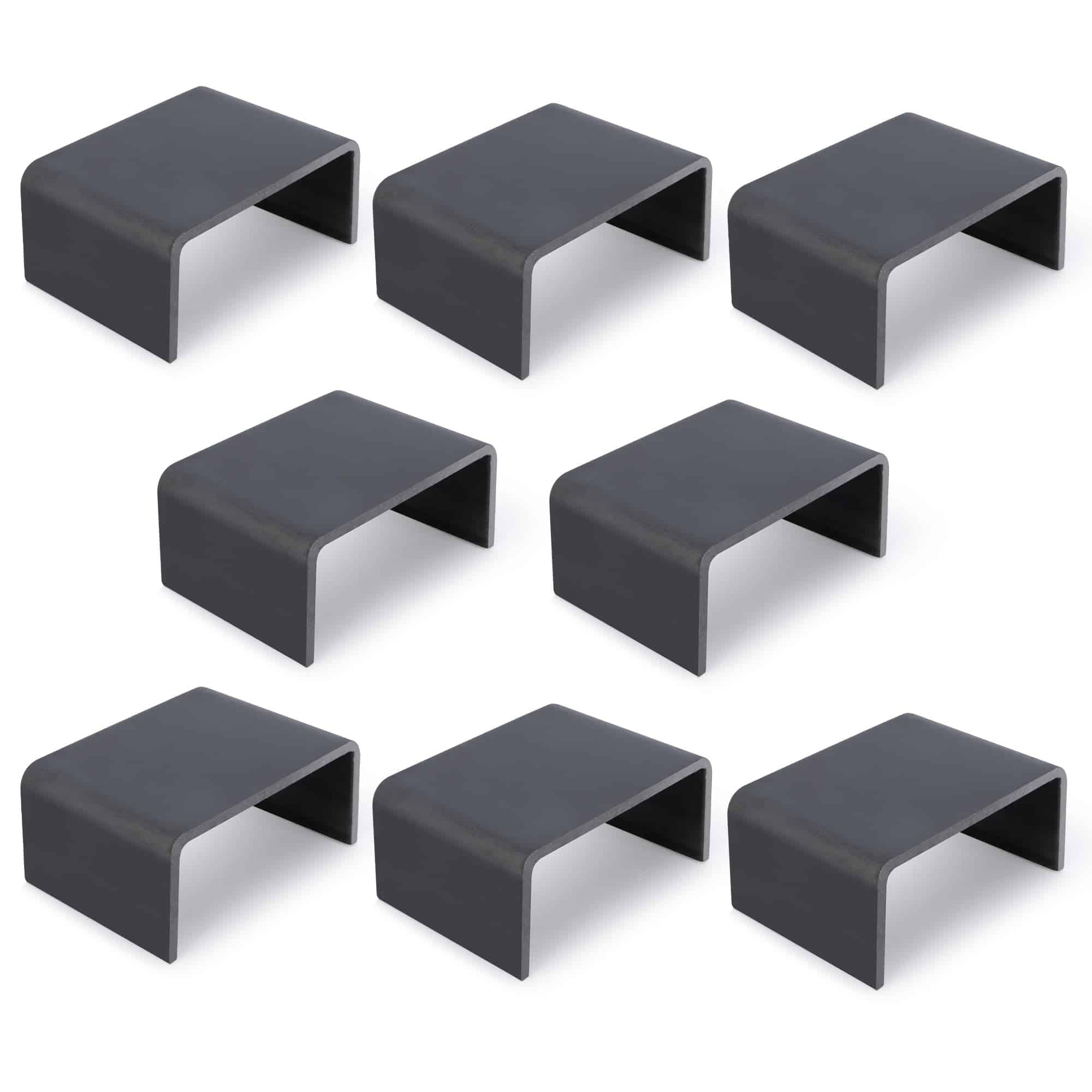 Lonffery 2x4 Acero Bolsillo de Barandilla para Remolque -