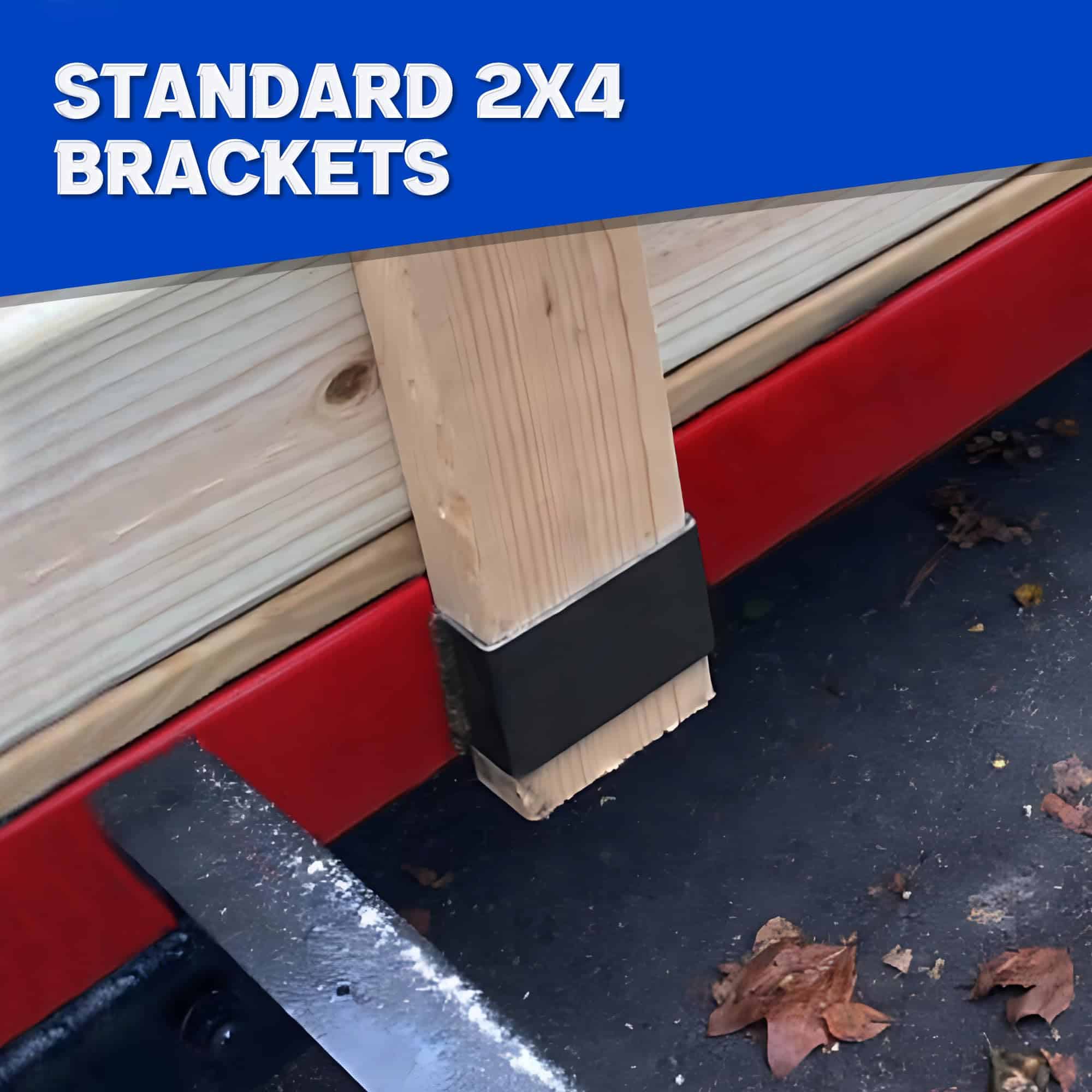 Lonffery 2x4 Acero Bolsillo de Barandilla para Remolque - - Imagen 6