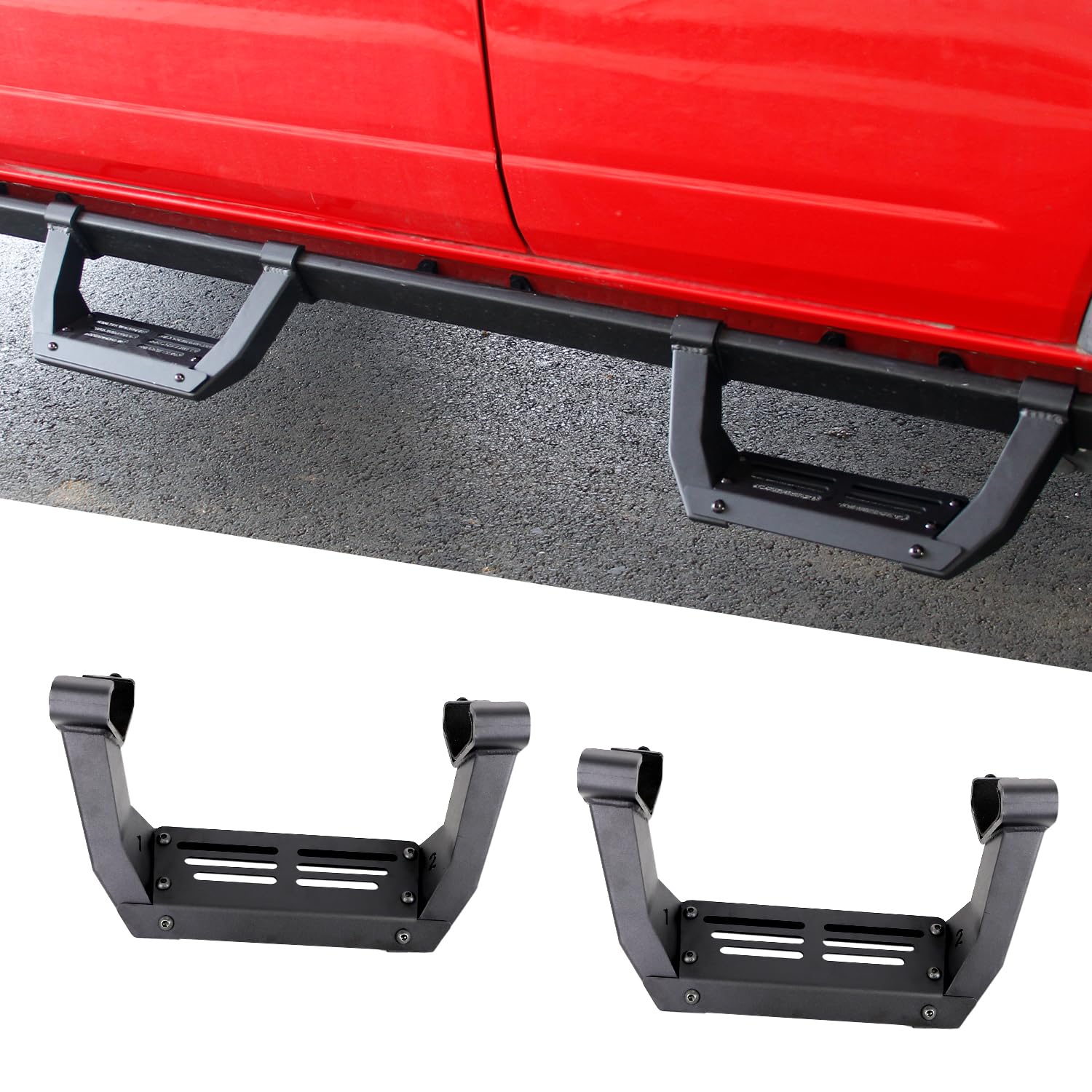 2 Pcs Escalones Laterales Compatibles con Ford Bronco 2/4