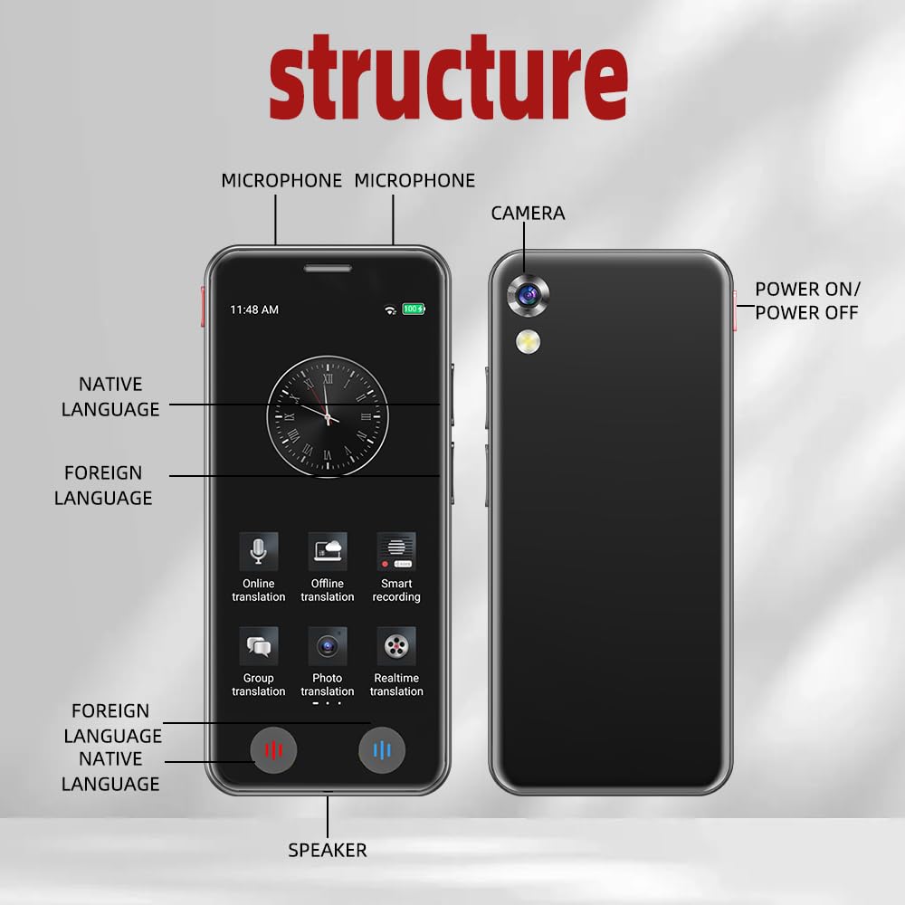Traductor de Idiomas sin Necesidad de Wifi, Dispositivo - Imagen 8