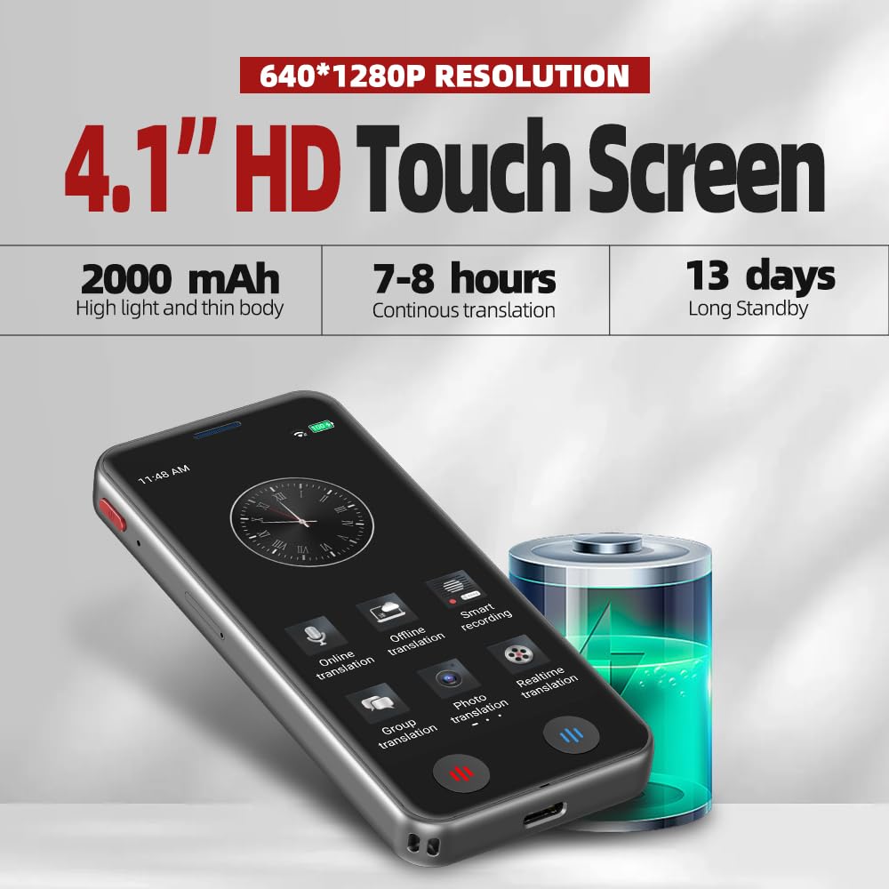 Traductor de Idiomas sin Necesidad de Wifi, Dispositivo - Imagen 6