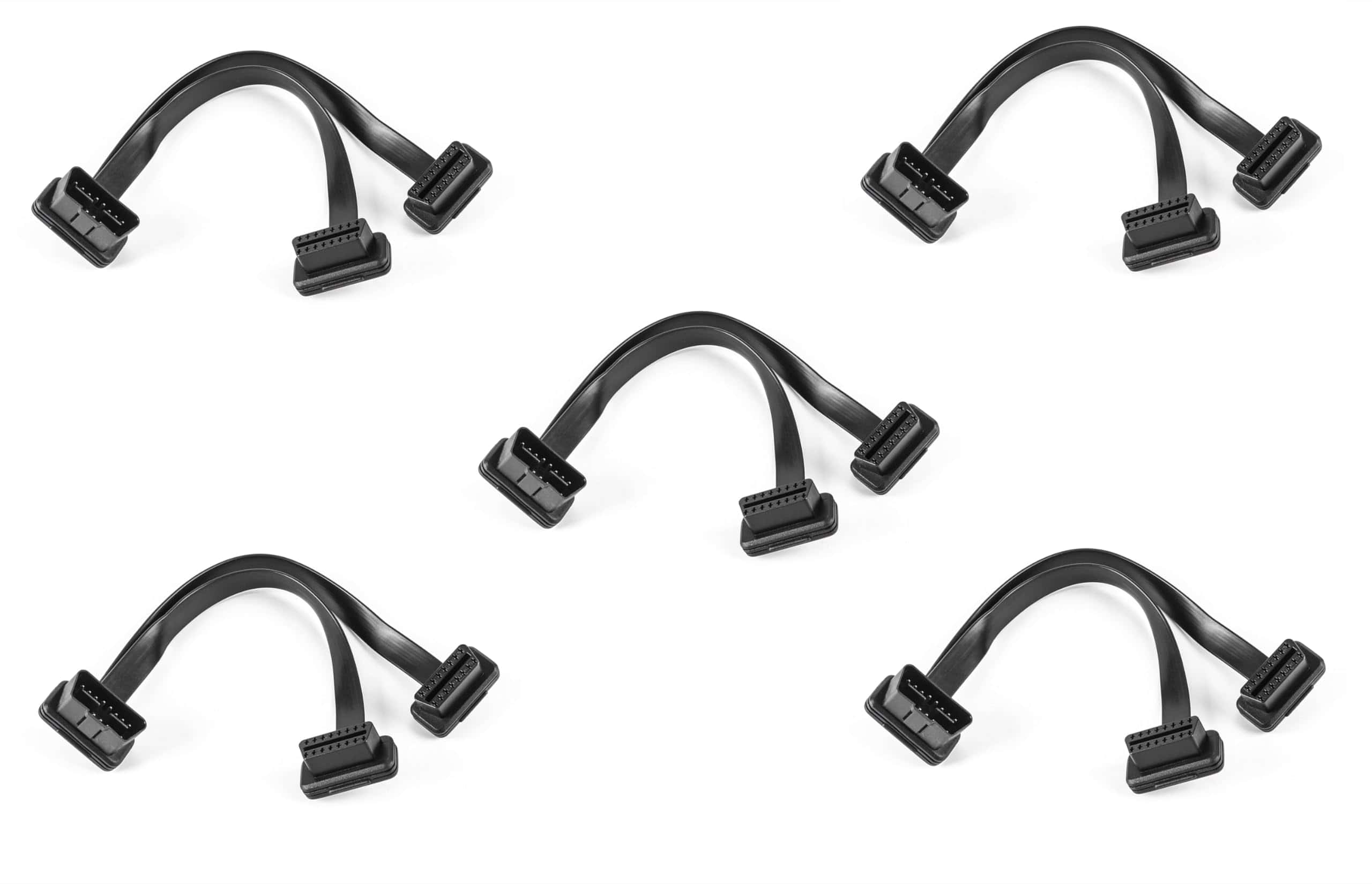 YPP 5pcs Cable Divisor OBD2 Cinta Flexible 26AWG Gruesa y