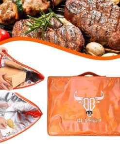 Manta Aislante para Barbacoa - Mantén la Carne Más Jugosa