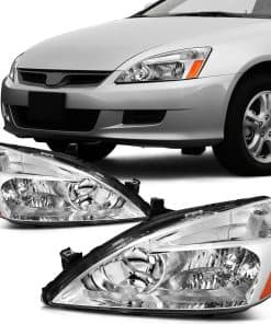 Conjunto de Faros SCITOO para Honda Accord 2003-2007 Par de