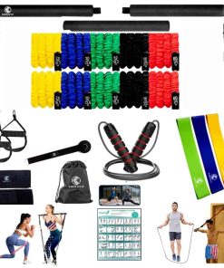 Kit de Barra de Pilates KARLUTX con Bandas de Resistencia