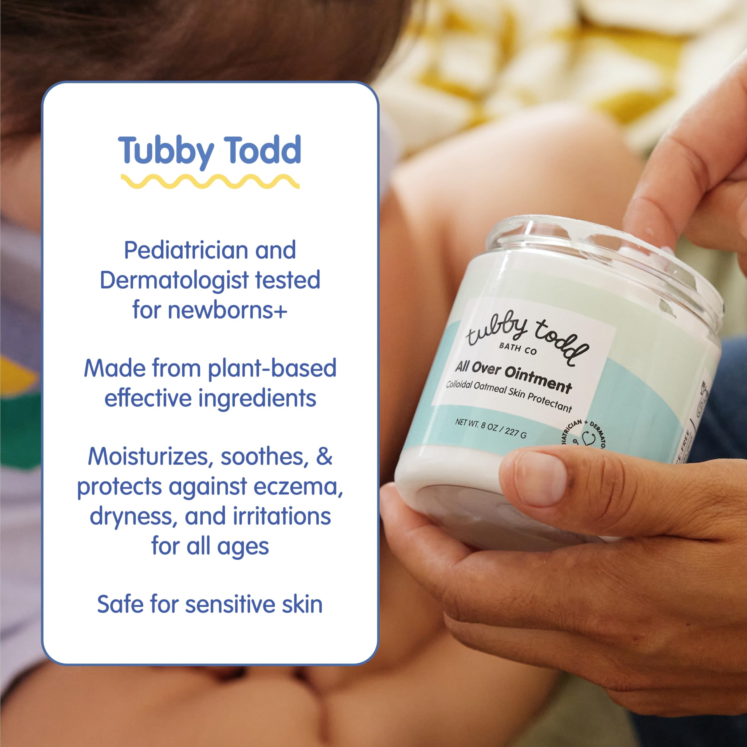 Pomada Multiusos TUBBY TODD para Bebés, Crema para Eczema - Imagen 4